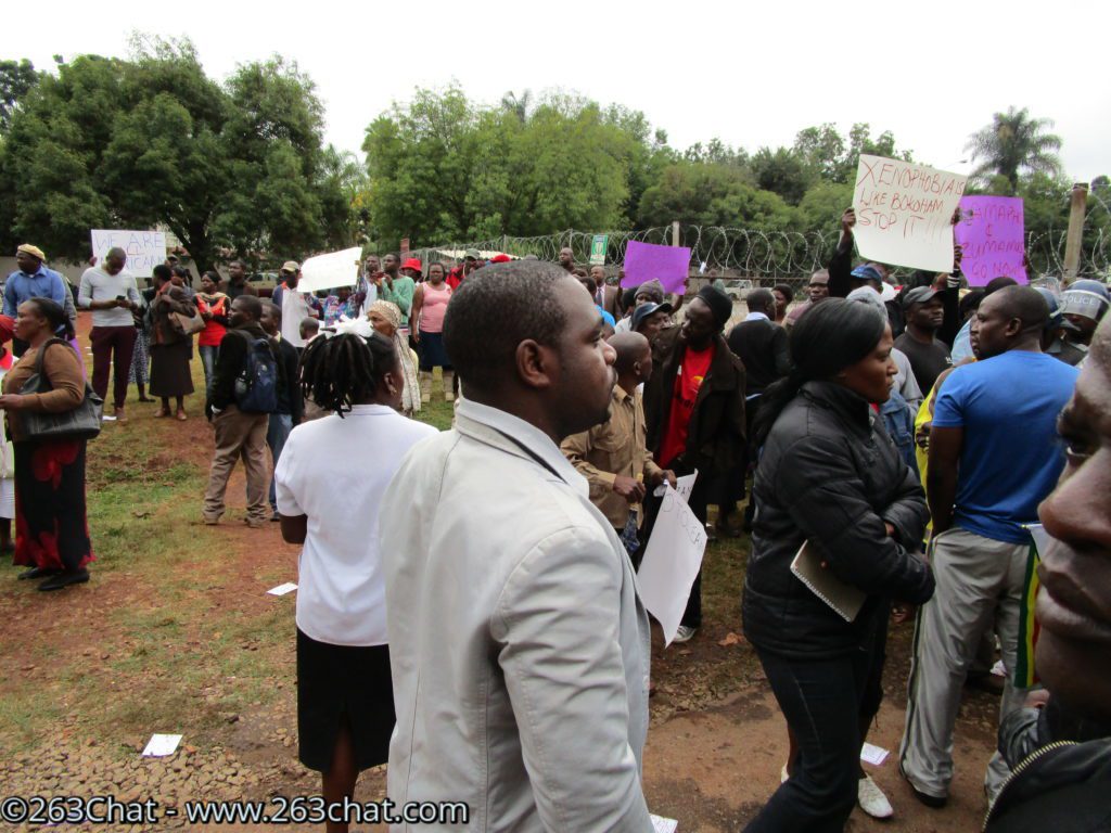 Anti - Xenophobia Protest